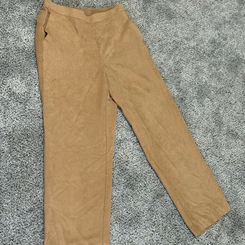 Alfred Dunner Tan Chinos